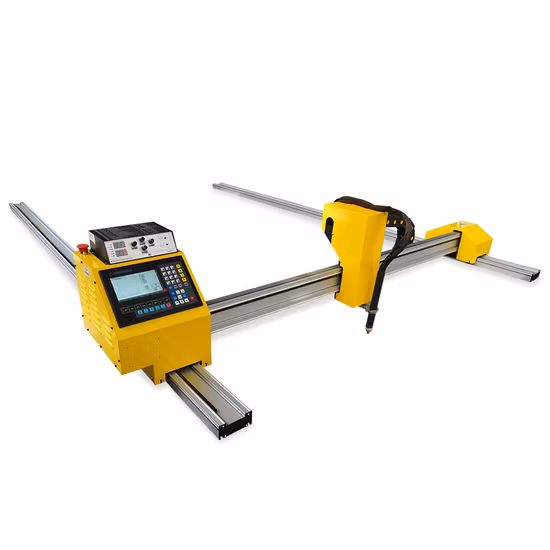 Máquina robô CNC de corte a plasma/chama portátil para metal, aço carbono, aço alumínio, liga metálica, aço inoxidável